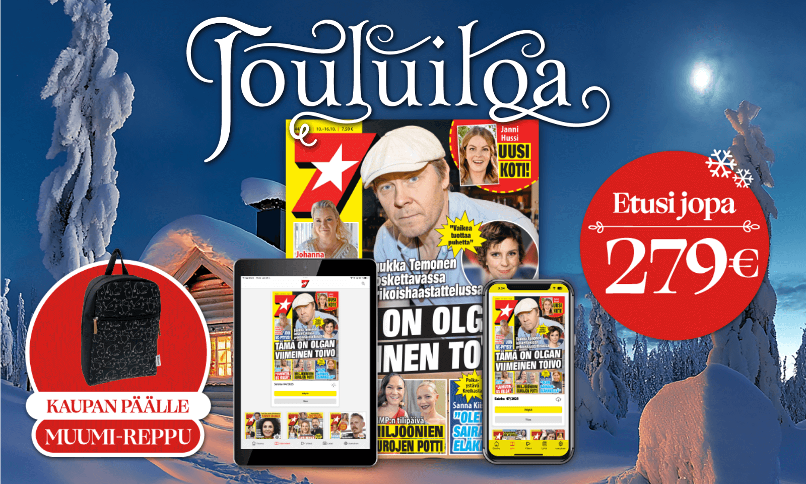 Seiska senioriedut joulutarjous