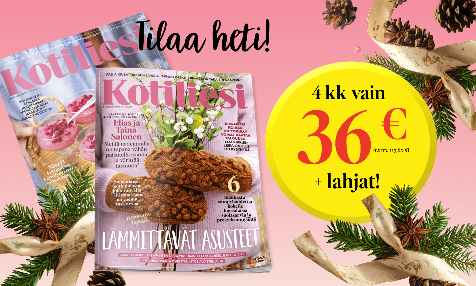 kotiliesi tarjous senioriedut
